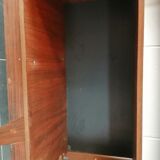 Enfilade meuble rangement disques vinyls hi-fi