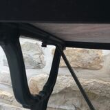 Marble oval bistro table