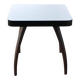 H259 coffee table by Jindrich Halabala in brown and white beech, 1930s design.