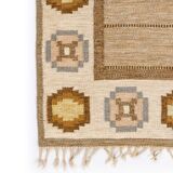 Scandinavian Modern Rug by Ingegerd Silow, 1960s
