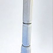Colonne, piédestal en albâtre et bronze d’inspiration antique