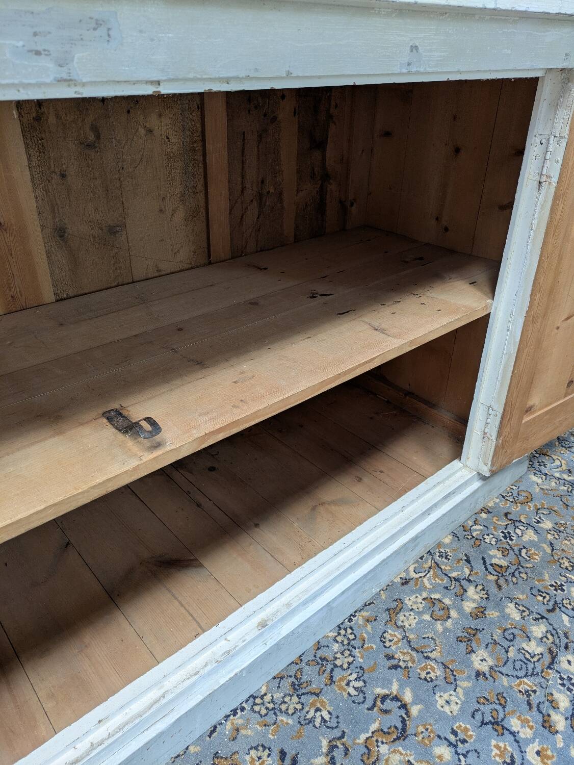 Large patinated buffet