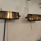 Pair wall lamps