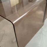 Plexiglass coffees tables in the year 70