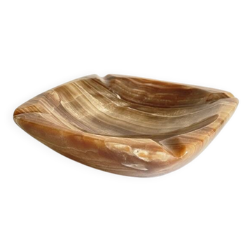 CENDRIER ONYX Marbre Vintage