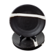 Set of 4 black and white sandstone plates - Fabienne Jouvin - 90s