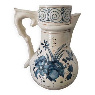 Saint Omer French ceramic pitcher