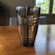 Art Deco vase in brown glass