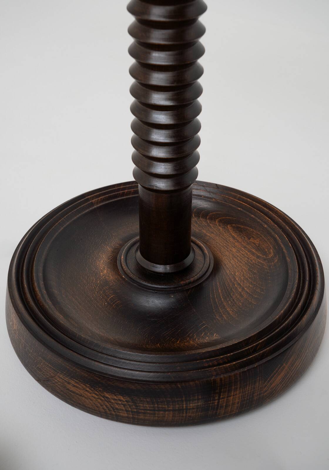 French Turned Floor Lamp, 1950s, France