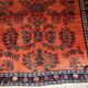 Handmade antique Persian Sarouk rug 106cm x 161cm 1900s -1B694