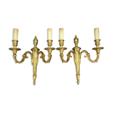 Paire d'appliques style Louis XVI
