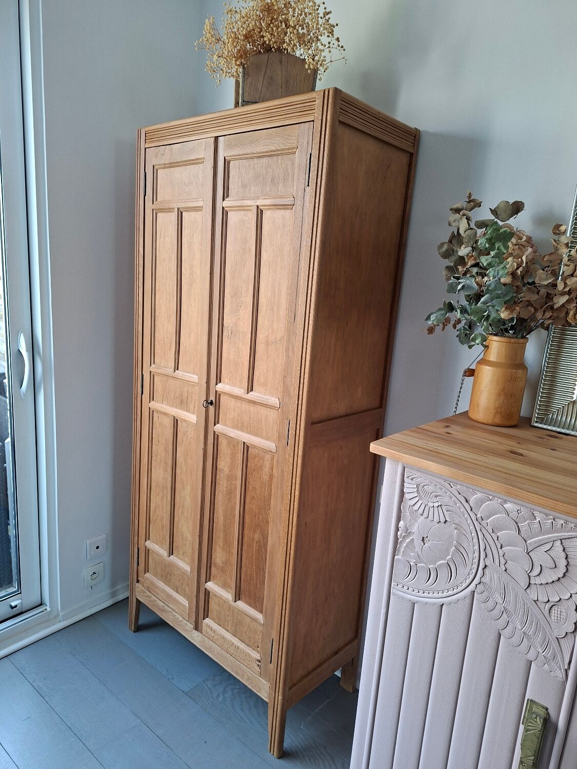 Renovated Parisian wardrobe