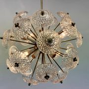 Dandelion, Sputnik chandelier by Kamenicky Senov, 1970