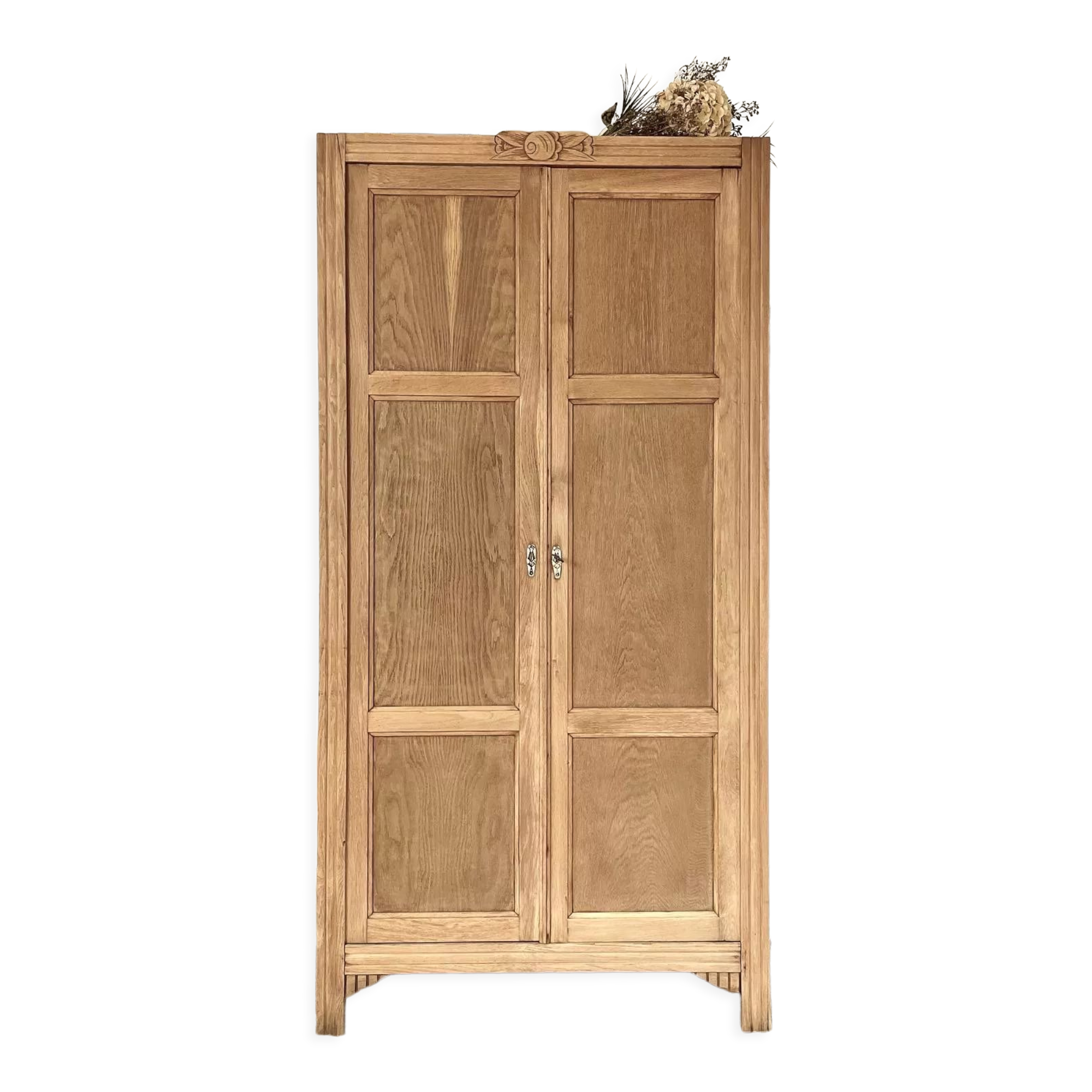 Wardrobe, Art Deco oak