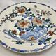 3 deep plates Gien peonies and rooster 1938/1960