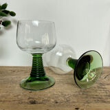 4 Alsace green feet glasses