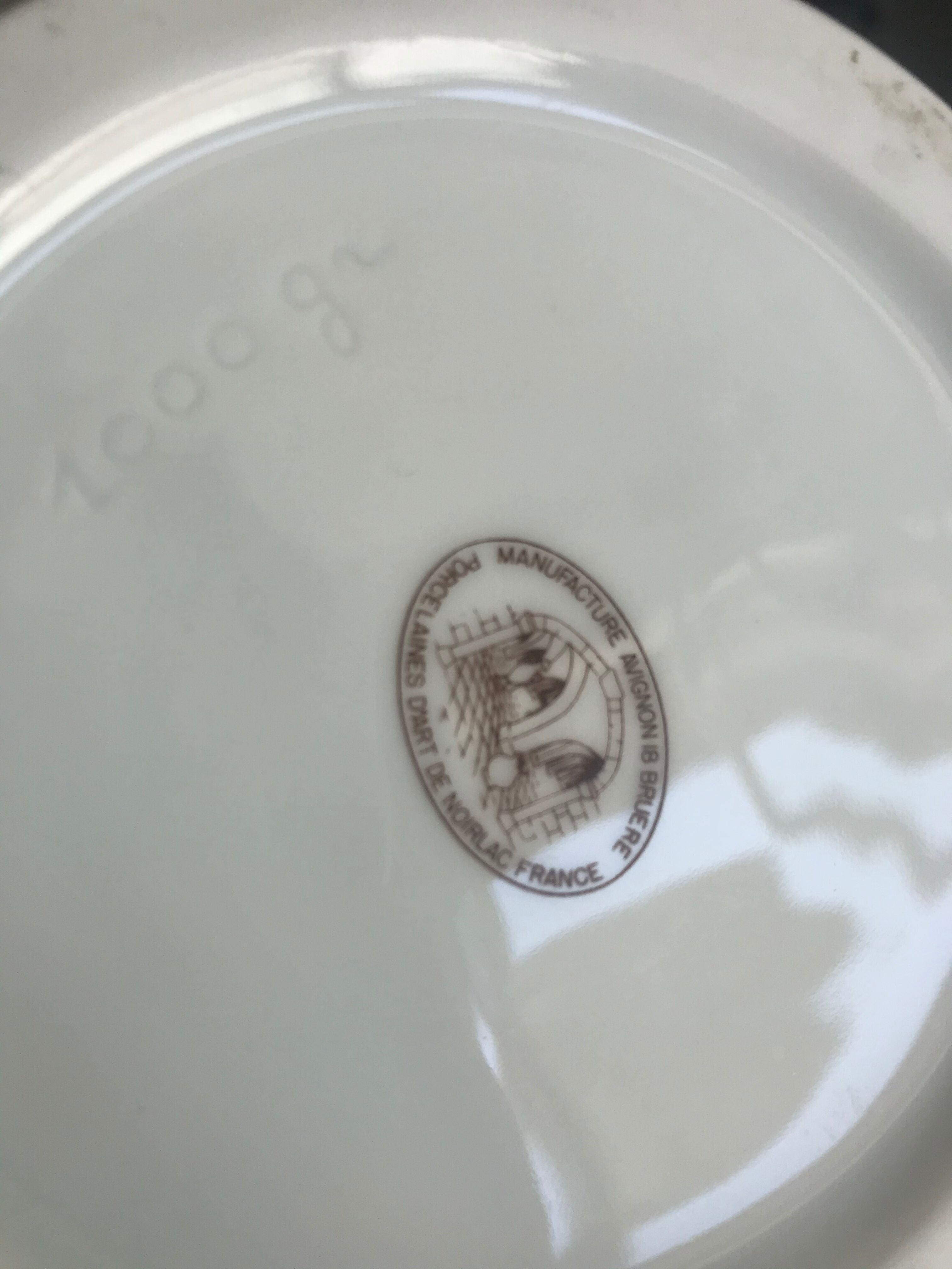 Apothecary porcelain pot Sinapis Alba