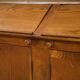 Grocer's counter / workshop furniture in solid oak from the 1920s