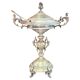 Antique Silver Cup, Swedish Nickel Silver Sugar Sprinkler with Spoon Östberg