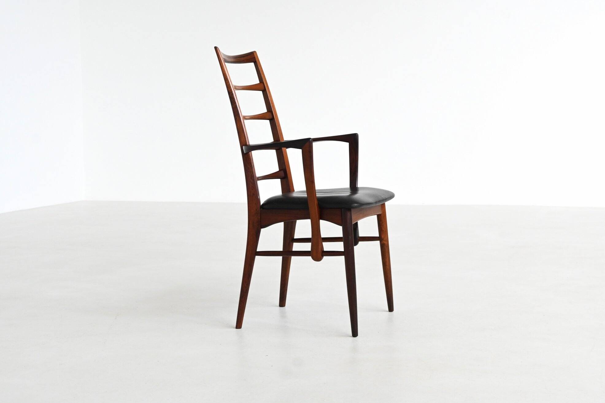 Niels Koefoed Model 'Lis' armchair in rosewood Denmark 1960