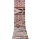 Vintage Turkish hallway rug 75x724 cm