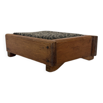 Art Deco footstool foot rest minimalist 30's design