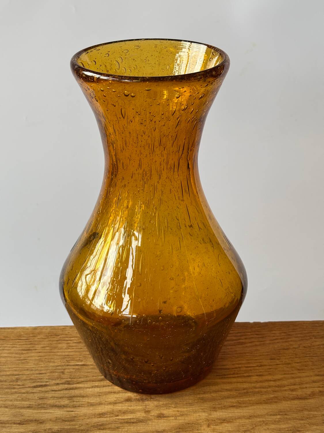 La Rochere bubble blown glass vase