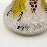 Legras glass paste vase