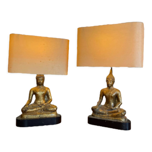 Paire de lampes extreme-orient