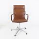 Fauteuil de bureau en cuir Walter Knoll Art Collection par Rudolf Glatzel