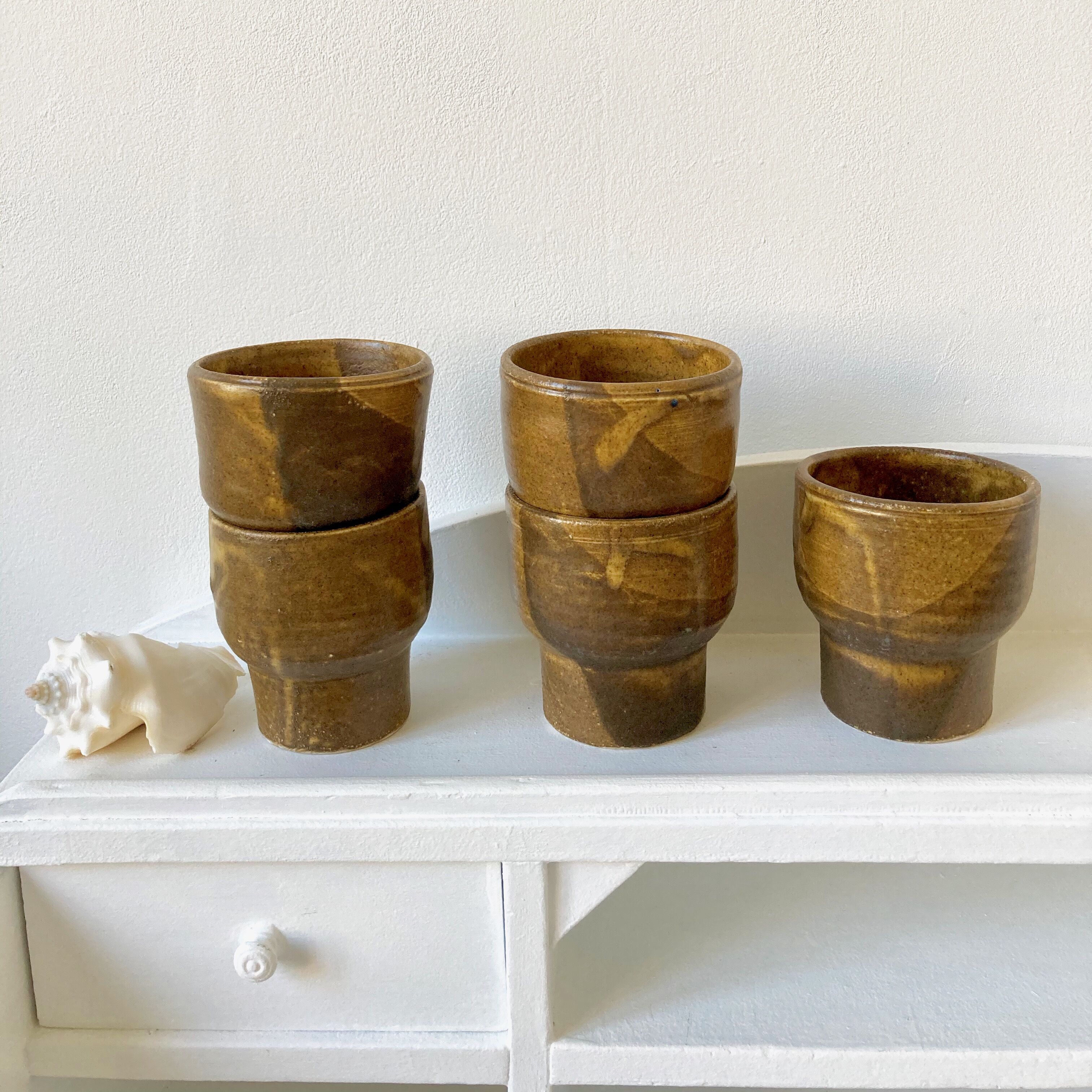 5 cups sandstone cups