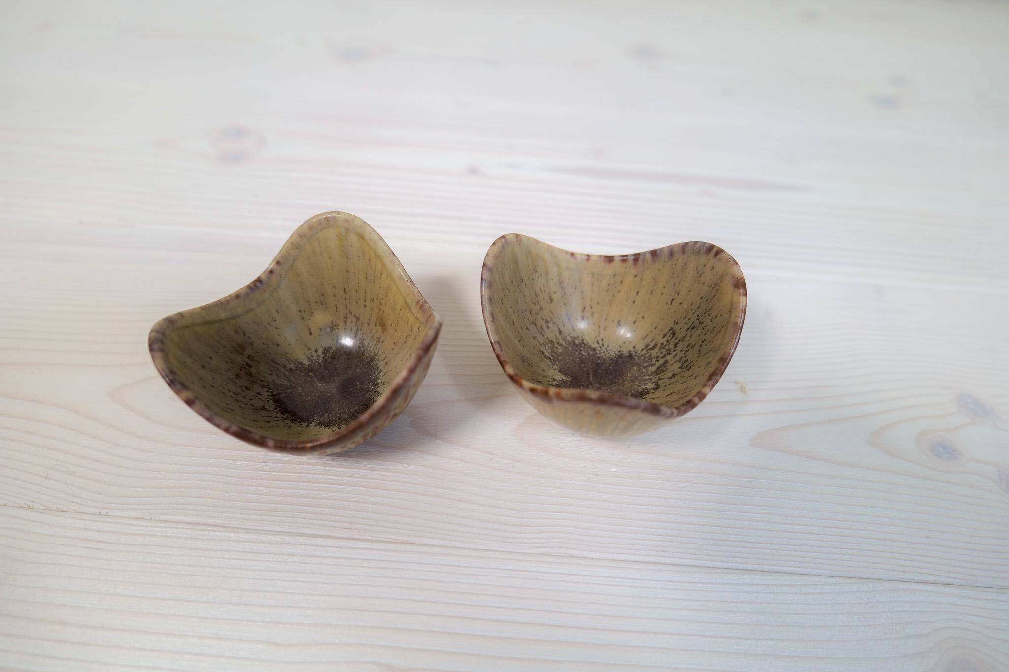 Mid-Century Modern Set of 5 Bowls Rörstrand Gunnar Nylund, Sweden, 1950s