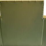 Mid century leather lounge chair after Florence Knoll, 1950s-60s