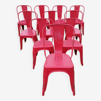 Series of 10 chairs