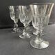 6 19th century water glasses – Establishments Legras