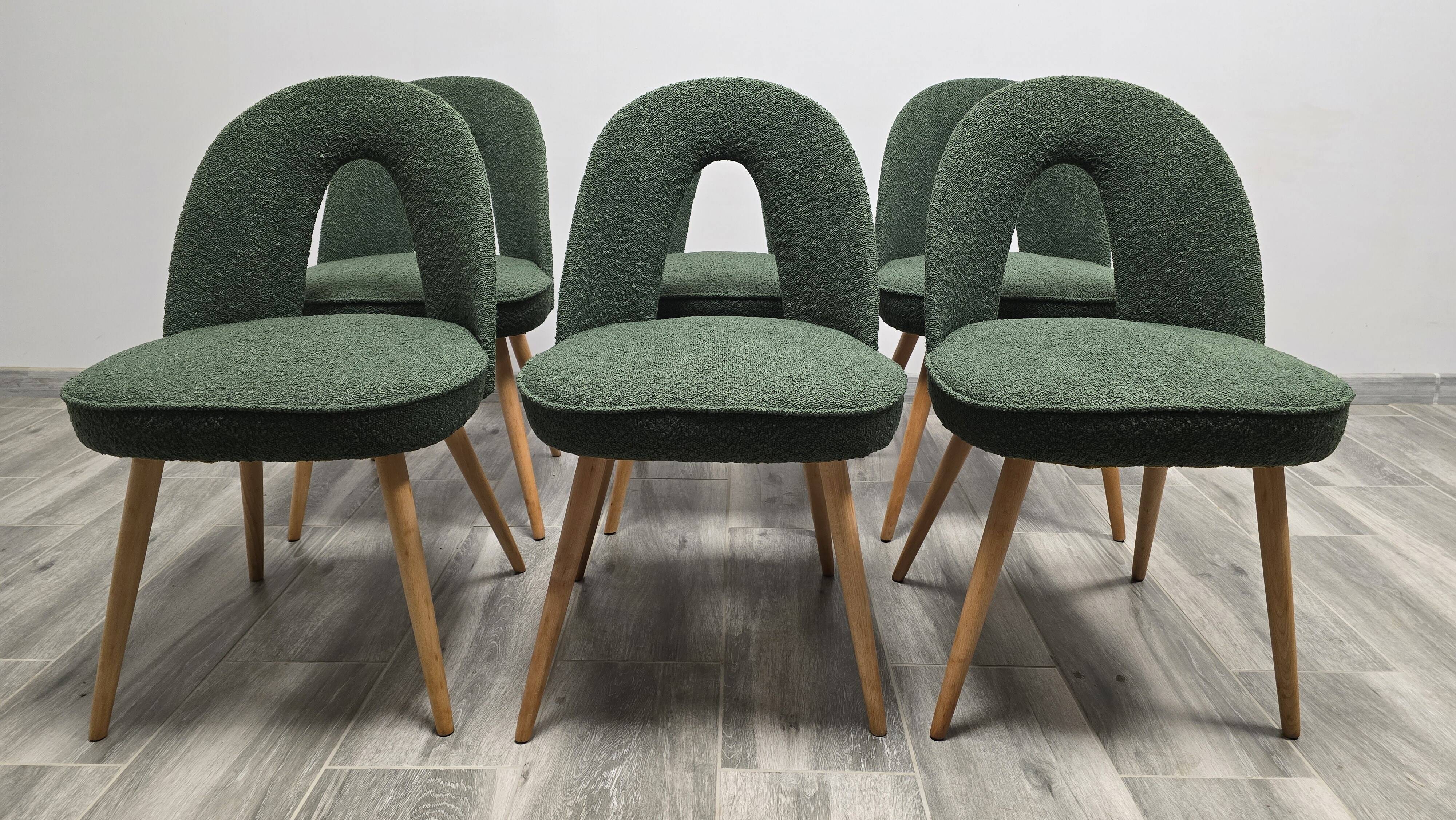 Dining Chairs by Antonin Suman, 1960s, Set of 6