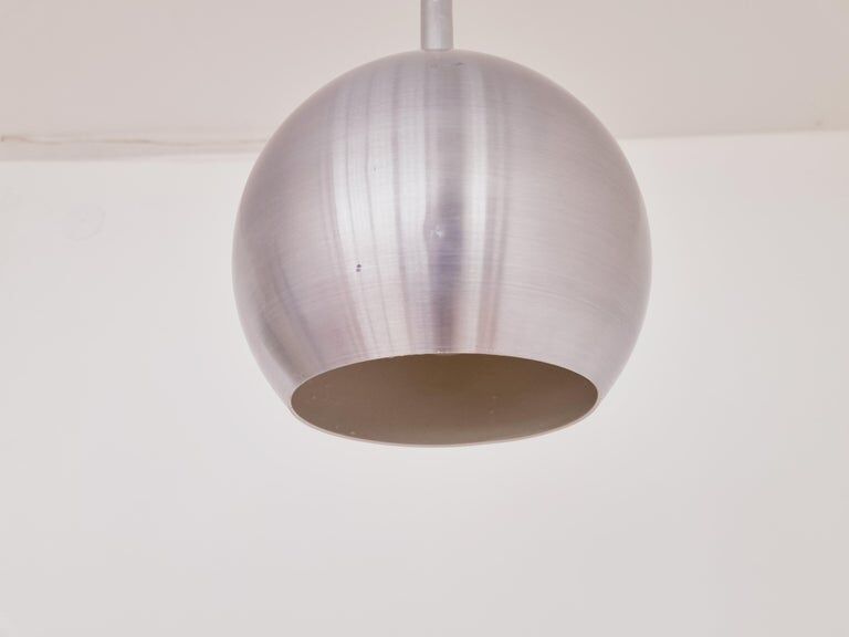 Midcentury Design Ball Pendant ERCO, Germany, 1970s