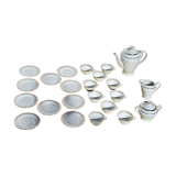 Service à thé en porcelaine de Sologne