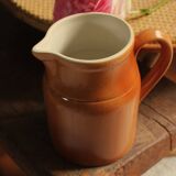 Digoin pitcher in vintage stoneware
