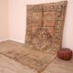 Terracotta Vintage Moroccan Rug 199 x 342 cm, Berber Handmade Wool Rug boho