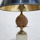 Vintage pineapple lamp