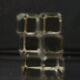 Lot of 6 Mid Century Chekoslovakia Crystal Knife Rests