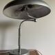 Authentic metal long neck grey lamp
