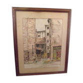 Aquarelle signée Vuillermet
