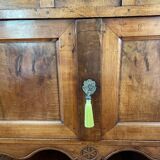 Empire-style cherry wood two-piece buffet