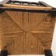 Vintage children's straw chair 70