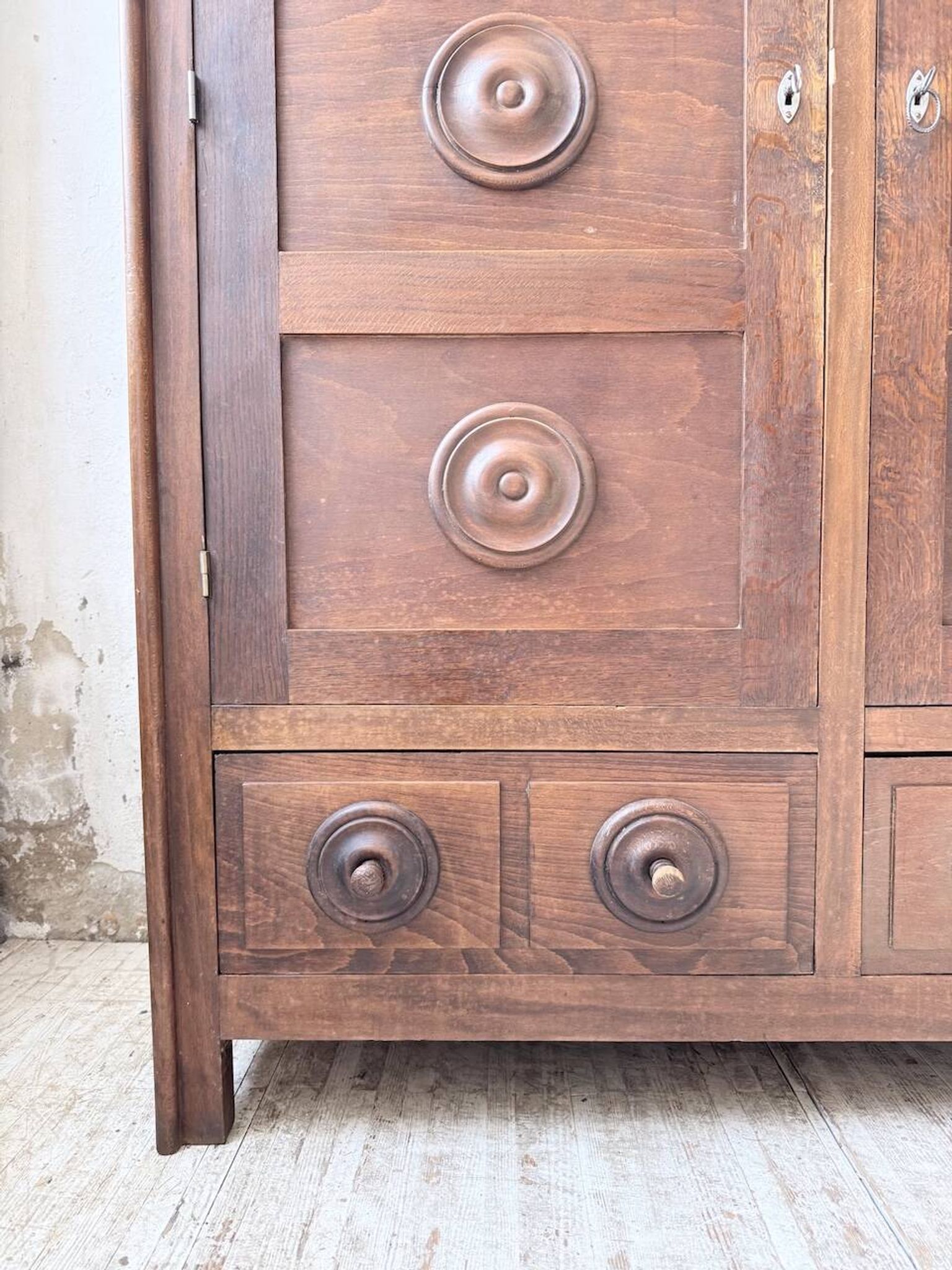 Oak wardrobe "Basque" Dudouyt
