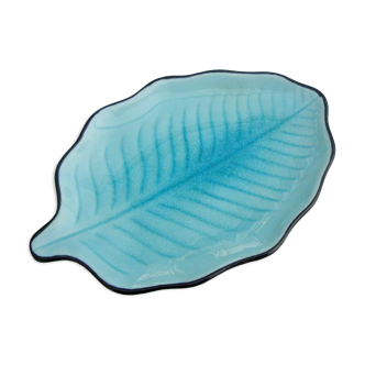 Cupelle turquoise leaf