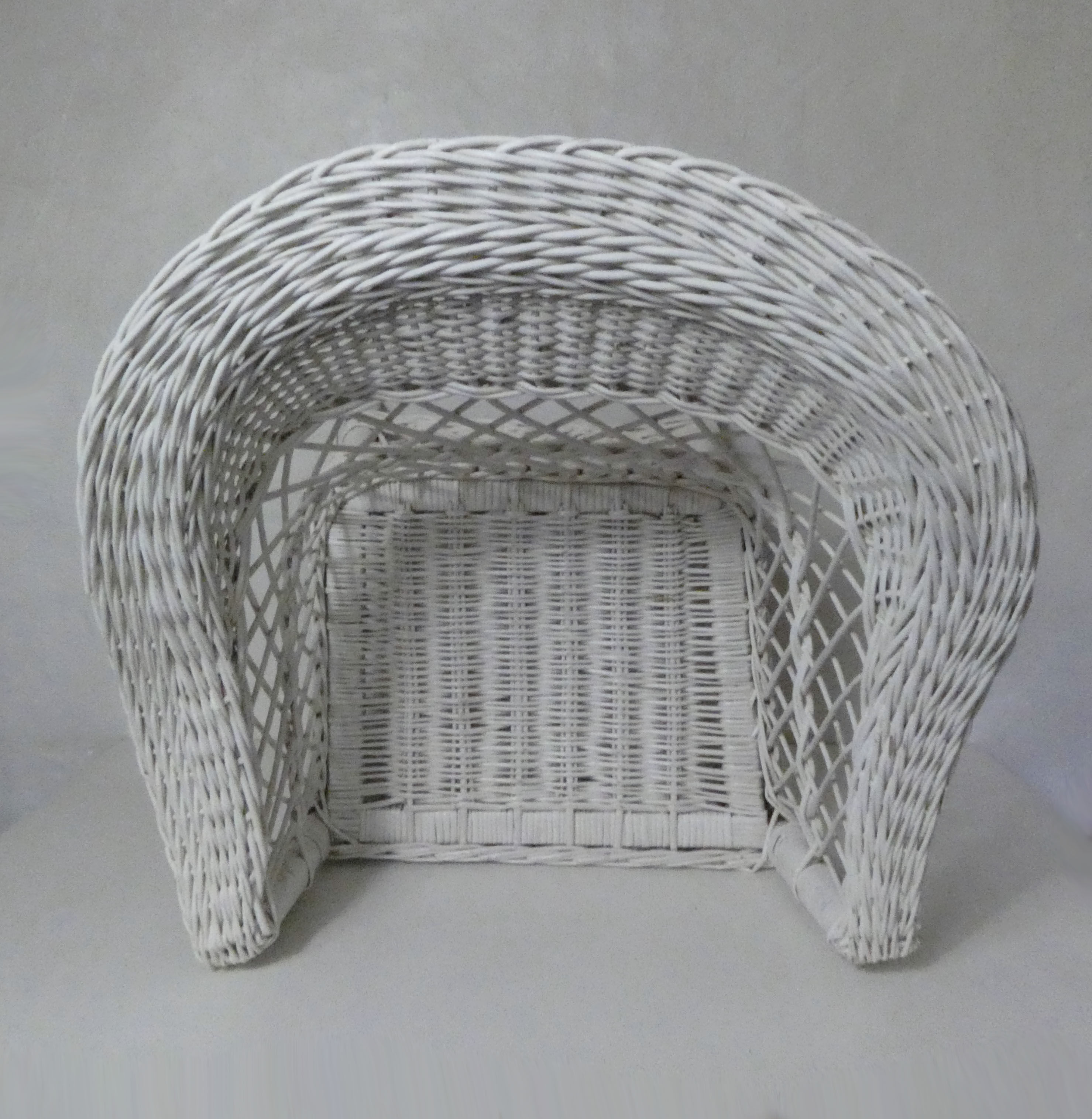 Rattan armchair