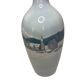 Royal Copenhagen (attributed to) 20th century polychrome porcelain vase